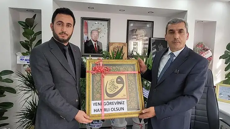 Güroymak Belediyesi, Yeni Hasköy İlçe Müftüsü'nü Ziyaret Etti