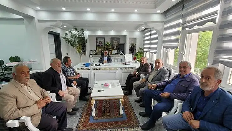 Ahlat Kaymakamı ve Belediye Başkanı DAKA Genel Sekreteri'ni Ziyaret Etti!