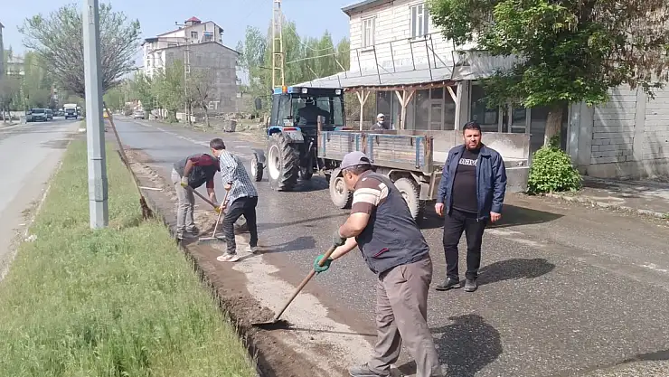 Patnos'ta bahar temizliği