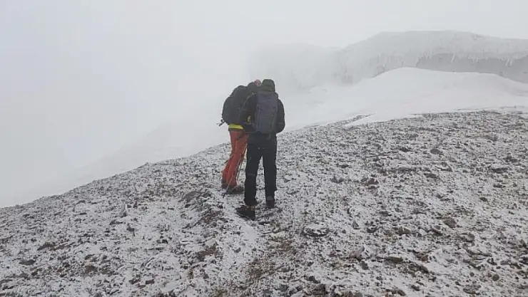 Şehirde Bahar, Ağrı Dağı'nda Kış var!