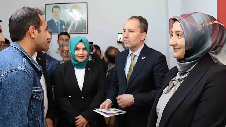 Fatih Erbakan'dan teşekkür ziyaretleri