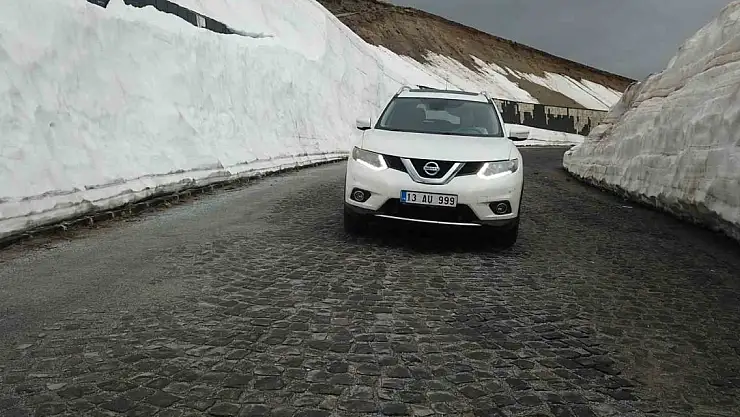 Nemrut Dağında kar kalınlığı 5 metre