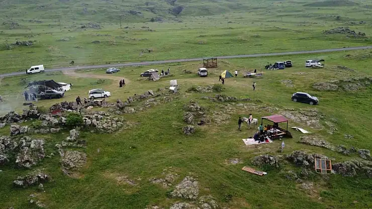 Ağrı Dağı piknikçilerin mekanı oldu