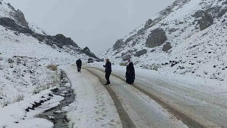 Van mayıs ayında kışı yaşadı