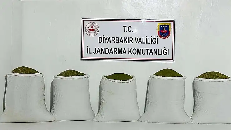Diyarbakır'da 167 kilo toz esrar ele geçirildi