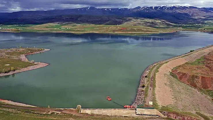 Ağrı'daki barajların su seviyesi yükseldi