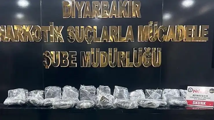 Diyarbakır'da uyuşturucuları öyle bir yere saklamışlar ki...