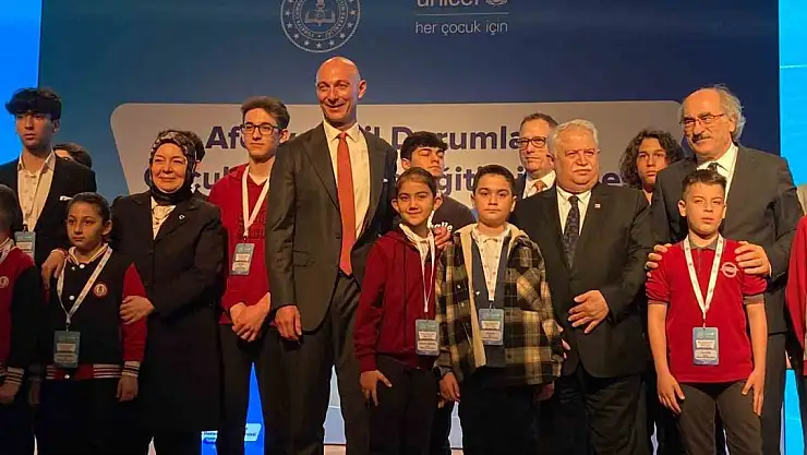 MEB'den afet durumlarında çocuk haklarını gözeten proje