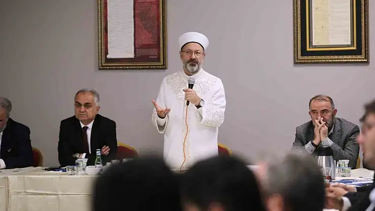 Diyanet İşleri Başkanı Erbaş: 'Filistinliler özgürlüğün ne olduğunu bütün dünyaya canlarıyla tanıttı'