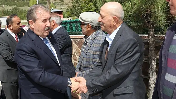 BBP Genel Başkanı Destici, Erzurum'da ziyaretlerde bulundu: