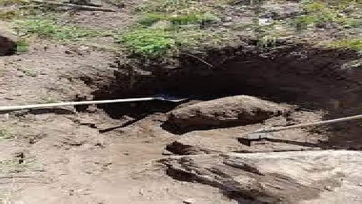 Ağrı'da definecilere suçüstü