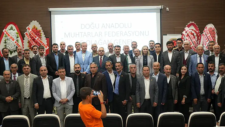 Muş'ta Doğu Anadolu Muhtarlar Federasyonu 5. Olağan Genel Kurulu yapıldı