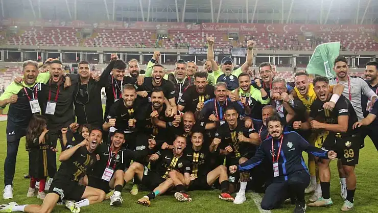 Iğdır FK, Trendyol 1. Lig'e yükseldi