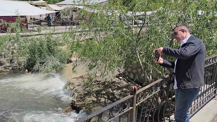 İnci kefalleri Akköprü deresinde