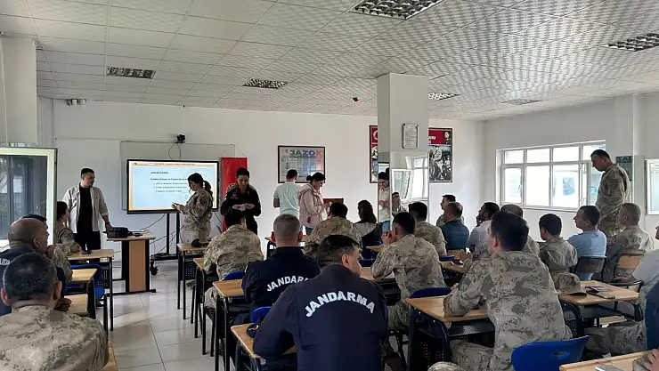 Ağrı jandarmaya 'Aile İçi İletişim' eğitimi