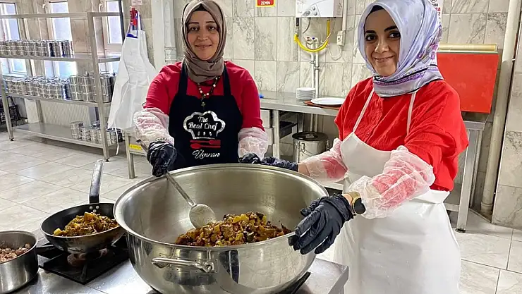 Erzurum'da ihtiyaç sahiplerine aşevi kuruldu