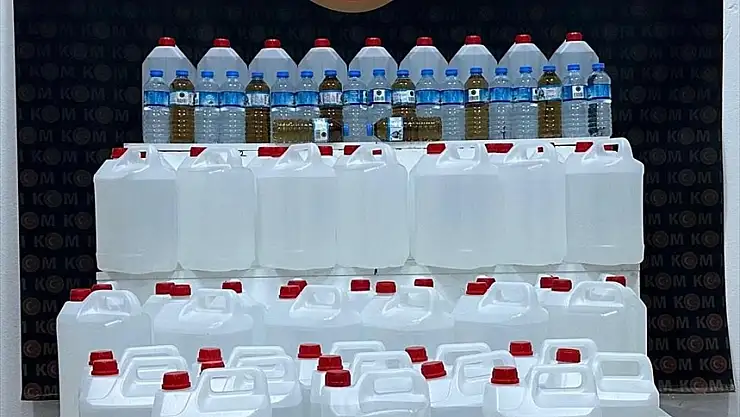 Kars'ta sahte içki operasyonu