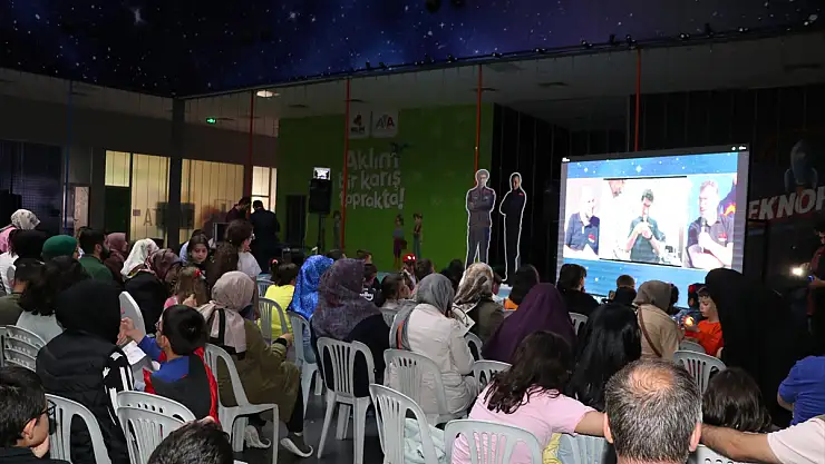 Tuva Cihangir Atasever'in uzay uçuşu Erzurum'dan izlendi