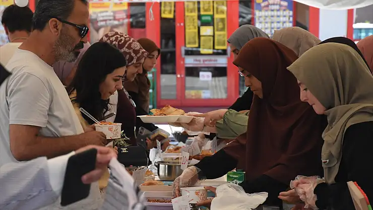 Van'da Filistin'e destek etkinlikleri devam ediyor