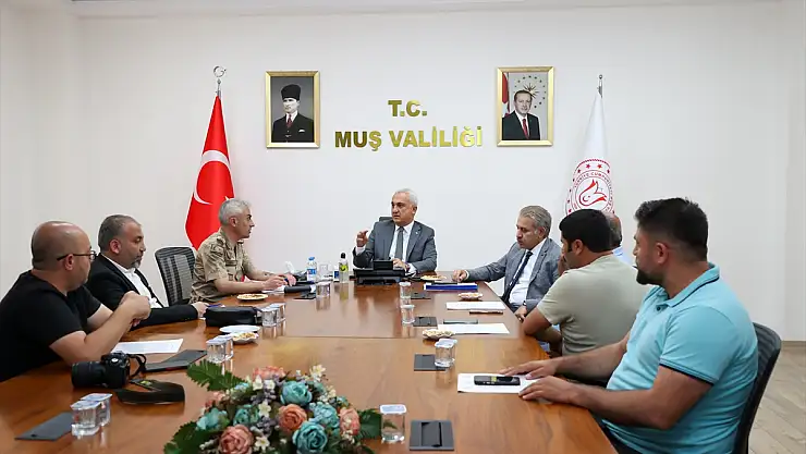 Muş'ta Asayiş ve Güvenlik Değerlendirme Toplantısı yapıldı