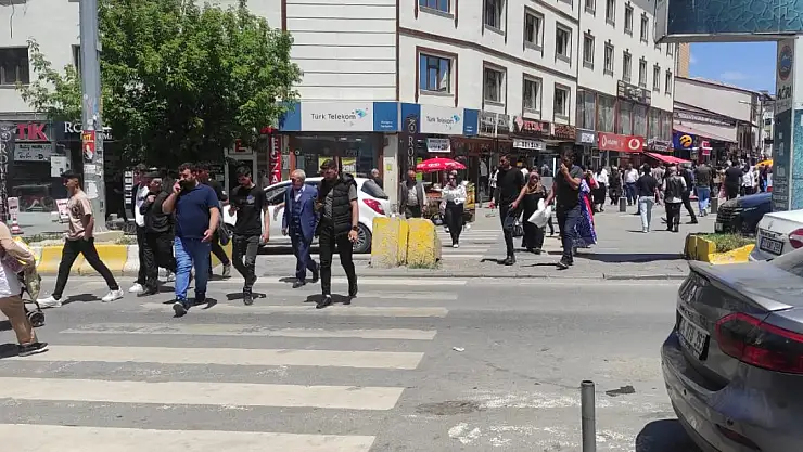 Ağrı'da bayram trafiği