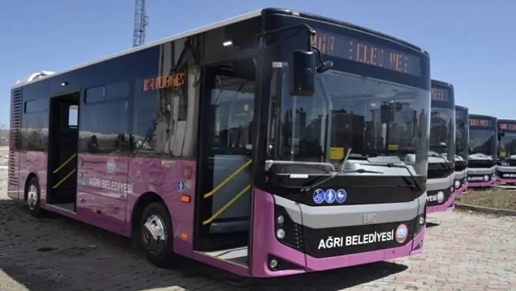 Ağrı'da Kurban Bayramında Ulaşım Ücretsiz