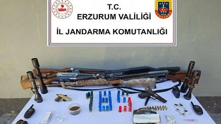 Erzurum'da uyuşturucu operasyonu