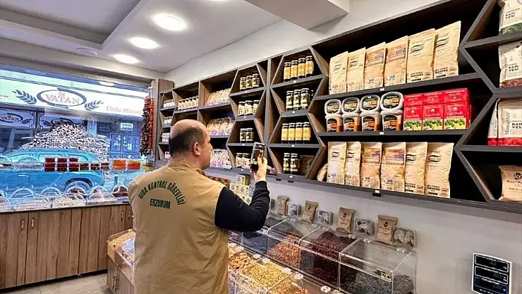 Erzurum'da gıda denetimlerinde 53 işletmeye ceza yağdı