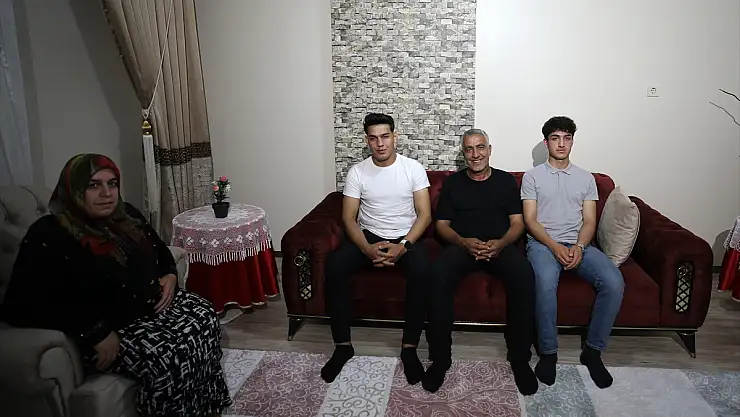 Muş'ta fedakar babadan kansere yakalanan eşi ve 2 oğluna vefa örneği