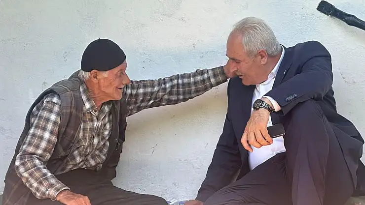 Başkan Yakut yaşlı ve hastaları ziyaret etti