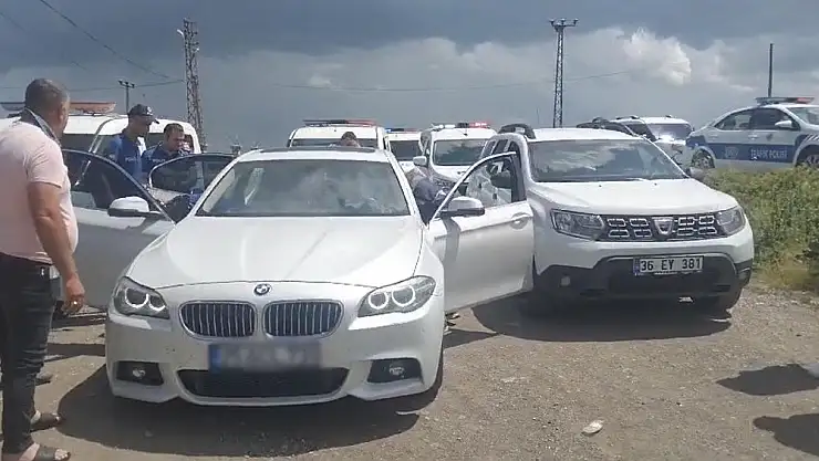 Kars'ta polisten kaçan sürücü yakalandı