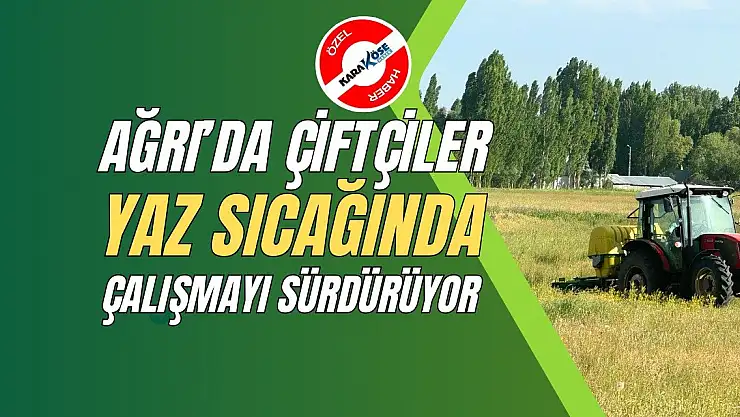 Ağrı'da şeker pancarı ilaçlama çalışmaları başladı