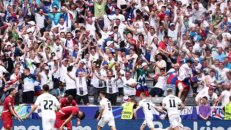 EURO 2024: Slovenya: 1 - Sırbistan: 1