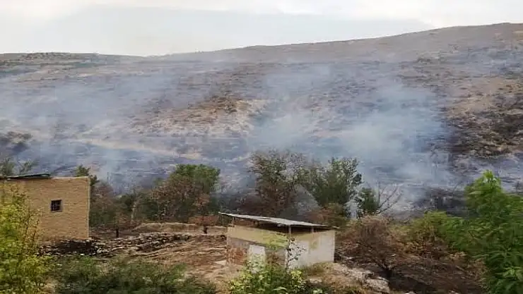 Malatya'da ormanlık alanda çıkan yangın söndürüldü