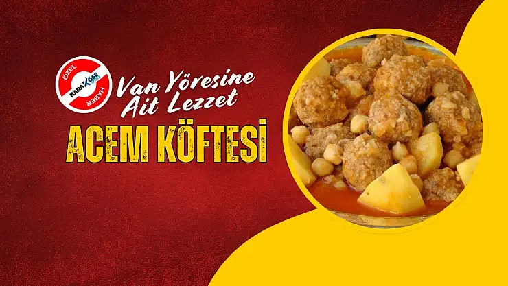 Van Yöresine Ait Lezzet: Acem Köftesi