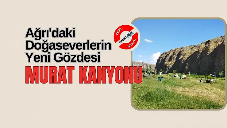 Ağrı'daki Doğaseverlerin Yeni Gözdesi: Murat Kanyonu