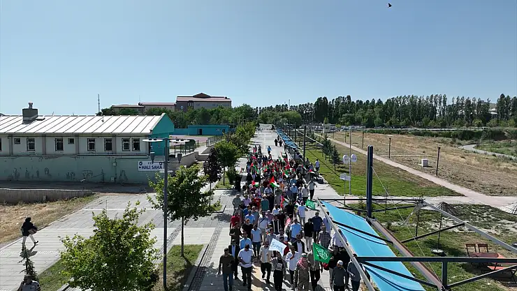 Van'da İsrail'in Filistin'e yönelik saldırılarını kınadı