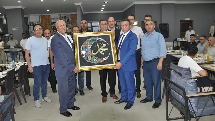 Tayini çıkan Bulanık Kaymakamı Ocak'a veda yemeği