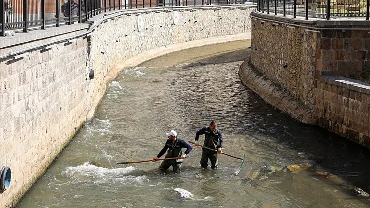 Bitlis'te dere yatakları çöplerden arındırılıyor