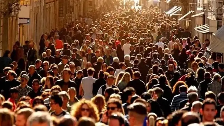 Türkiye, nüfus sıralamasında 18'inci sırada