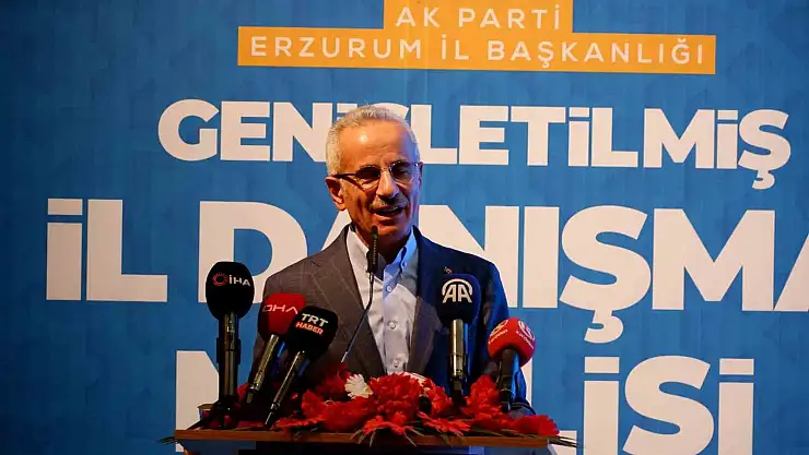Bakan Uraloğlu, Erzurum'a müjdeyi verdi