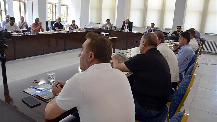 Muş'ta İl Tanıtım ve Geliştirme Kurulu Toplantısı yapıldı