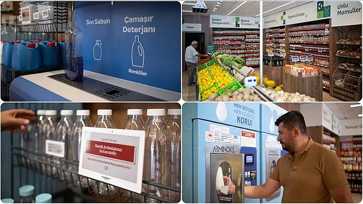 Tarım Kredi'den 'Sıfır Market'le atıksız alışveriş imkanı