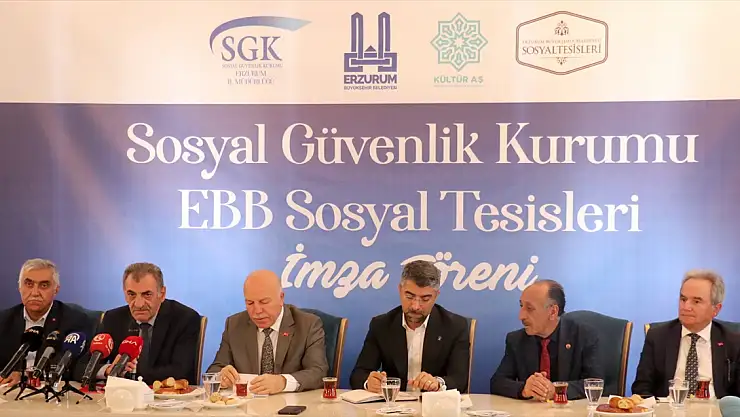 Erzurum'da emeklilere sosyal tesis müjdesi