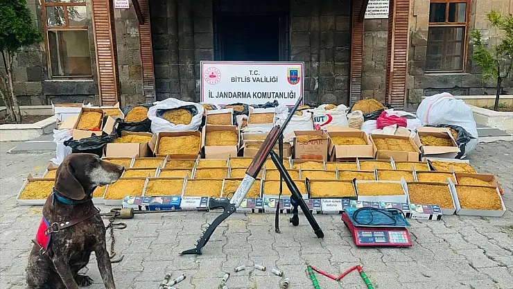 Bitlis'te kaçakçılık operasyonu
