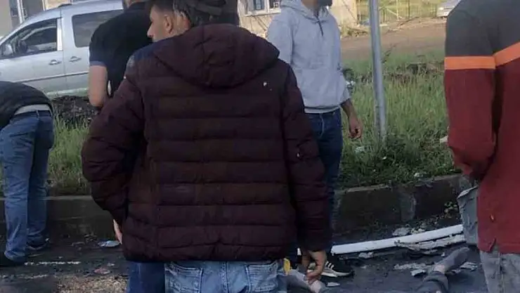 Kars'ta kazada can pazarı