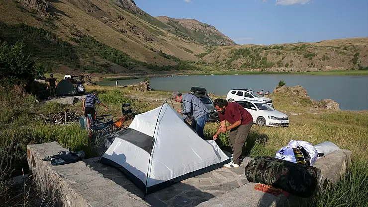 Nemrut Kalderası kampçıların gözde mekanı