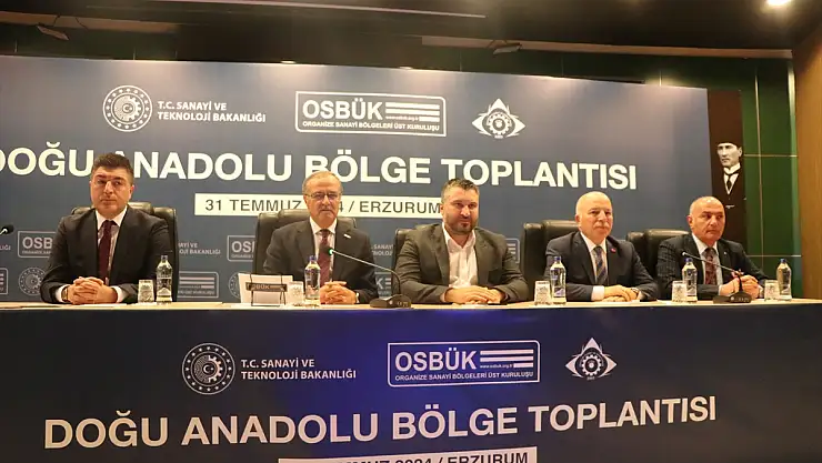 Doğu Anadolu Bölgesi sanayi yatırımlarıyla kalkınacak
