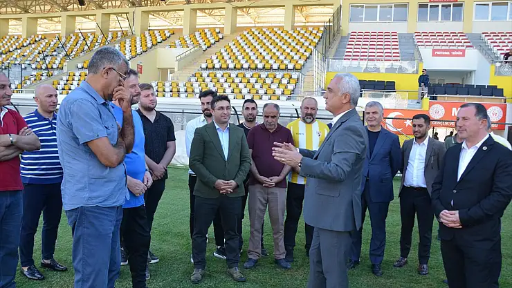 Muş Valisi Çakır'dan Muşspor'a ziyaret