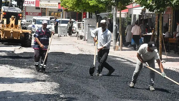 Doğubayazıt'ta asfalt çalışmaları başladı